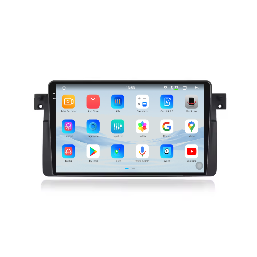 Navigatie BMW E46 (1998-2005) Android 14, 12GB RAM, 256GB ROM, Ecran 9.33 inch 2K QLED [2]