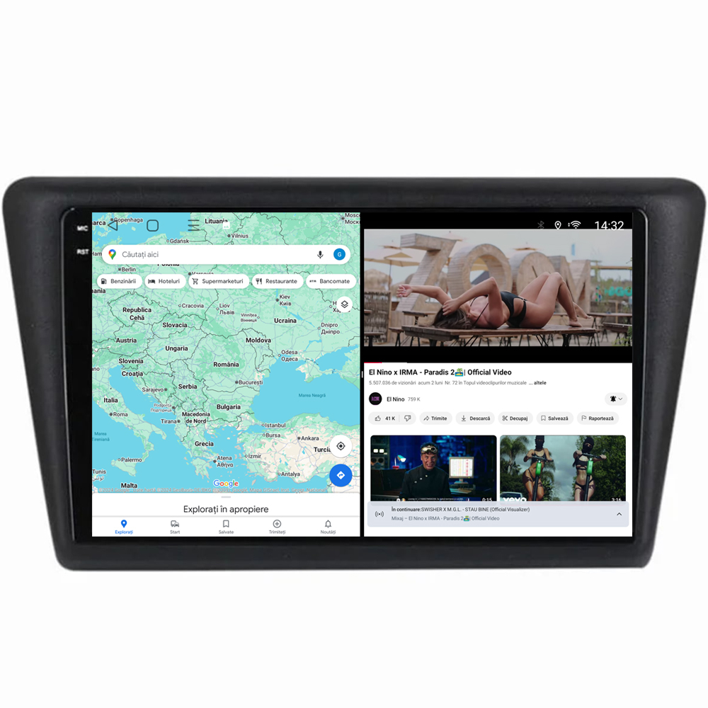 Navigație Android dedicată 2K QLED Octa-Core UIS8581A cu SIM 4G, CarPlay și Android Auto [5]