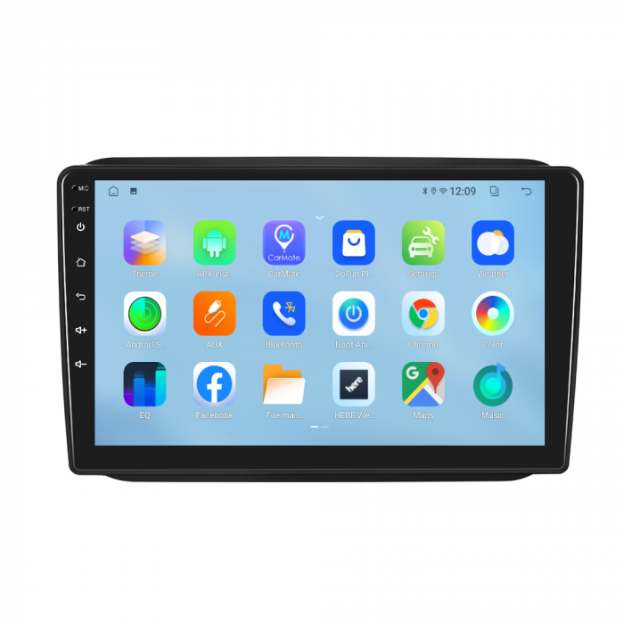 Navigatie Skoda Fabia 2 (2007-2014) cu Android 12, 2GB RAM 32 GB, DSP, CarPlay si Android Auto, ecran 10 inch [3]