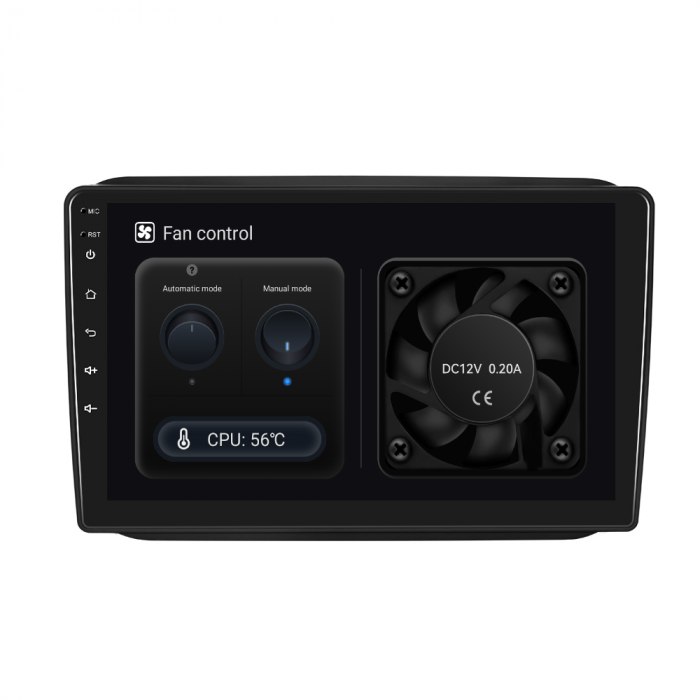 Navigatie Skoda Fabia 2 (2007-2014) cu Android 12, 8GB RAM 128GB, SLOT SIM 4G, DSP, CarPlay si Android Auto, ecran 10 inch [4]