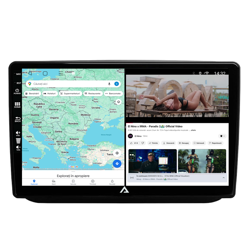Navigație Android dedicată 2K QLED Octa-Core UIS8581A cu SIM 4G, CarPlay și Android Auto [5]