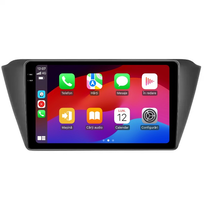Navigatie Skoda Fabia 3 (2014-2021), Display INCELL, Android 15, 4GB 128GB, DSP, CarPlay si Android Auto ecran 10.1 Inch [3]