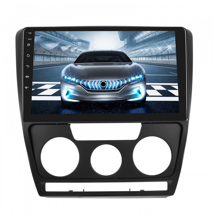 Navigatie Skoda Octavia 2 (2004-2013) cu Android 13, 4GB RAM 64GB ROM, CarPlay si Android Auto Wi-fi, Youtube, Waze, ecran HD 10.1 Inch [10]
