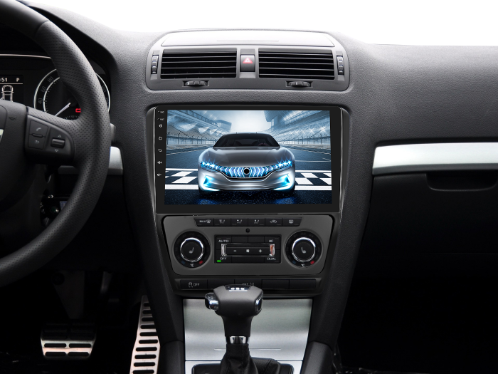 Navigatie Skoda Octavia 2 (2004-2013) cu Android 13, 4GB RAM 64GB ROM, CarPlay si Android Auto Wi-fi, Youtube, Waze, ecran HD 10.1 Inch [3]