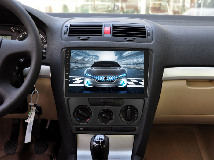 Navigatie Skoda Octavia 2 (2004-2014) cu Android 13, 2GB RAM 64 GB ROM ecran 10.1 Inch,Carplay si Android Auto [7]