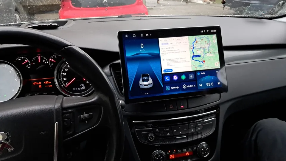 Navigatie Peugeot 508 (2012-2016) 11.5 inch 2000x1200P 2K QLED cu Android 12, DSP 4GB RAM 64GB ROM, CarPlay si Android Auto si SIM 4G, PREMIUM [7]