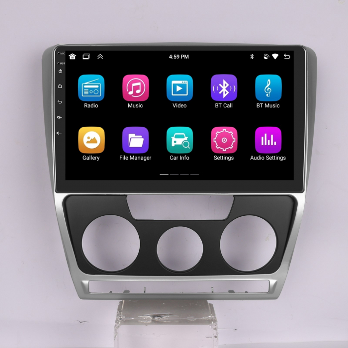 Navigatie Skoda Octavia (2004-2013) cu Android 13, 4GB 64GB, DSP, 8 CORE, DSP, RDS, CarPlay si Android Auto wiifi, ecran 10.1 Inch [3]