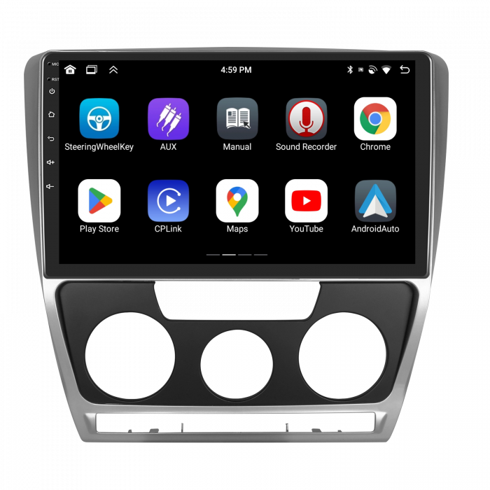 Navigatie Skoda Octavia (2004-2013) cu Android 13, 4GB 64GB, DSP, 8 CORE, DSP, RDS, CarPlay si Android Auto wiifi, ecran 10.1 Inch [10]