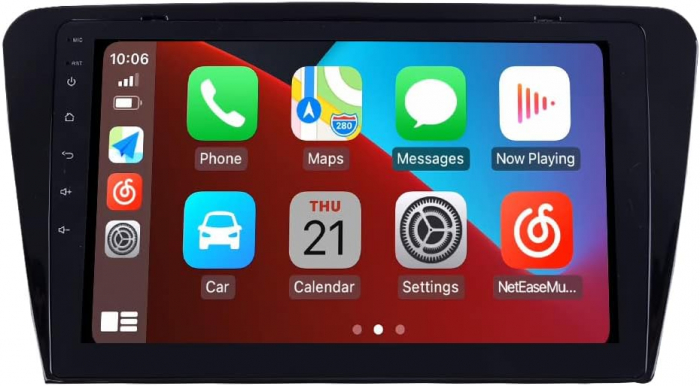 Navigatie Skoda Octavia 3 (2013-2018), Android 12, 8GB 128GB, SIM 4G, CarPlay si Android Auto ecran 10.1 Inch [7]
