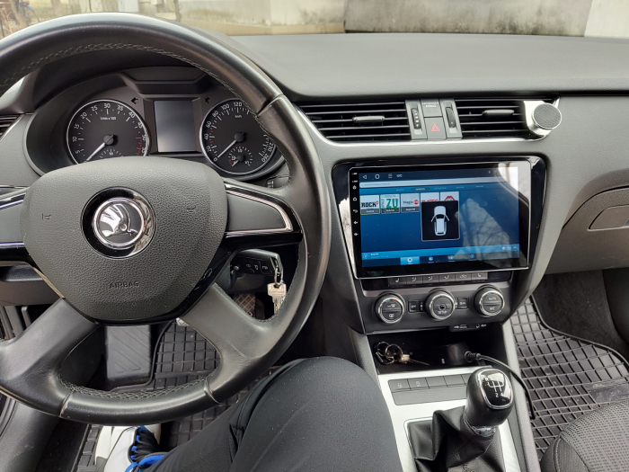 Navigatie Skoda Octavia 3 (2013-2018), Android 12, 8GB 128GB, SIM 4G, CarPlay si Android Auto ecran 10.1 Inch [12]