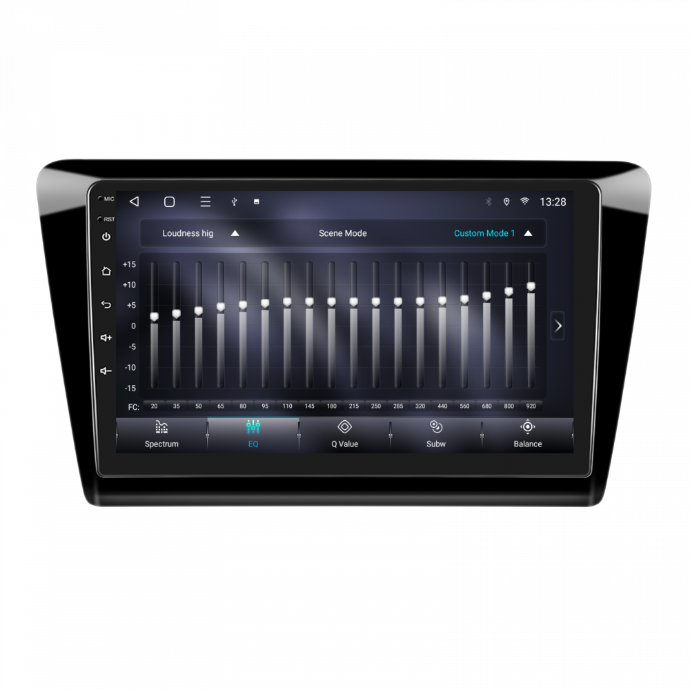 Navigatie Skoda Rapid (2013–2018) cu Android 12, 4GB RAM 64GB ROM, SIM 4G, CarPlay si Android Auto, DSP, ecran 9 inch [9]