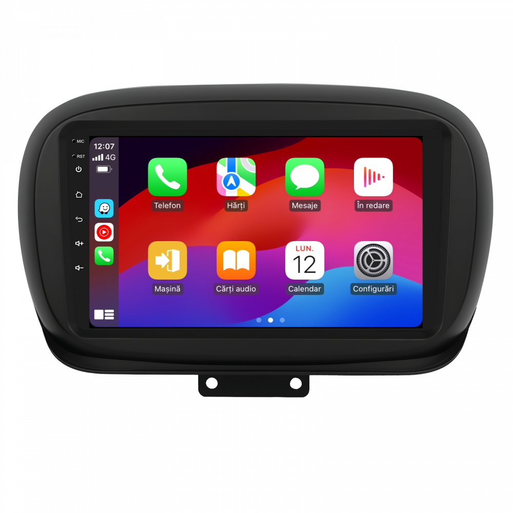 Navigatie  Fiat 500X (2014-2020) cu Android, 4GB RAM 64GB ROM, DSP, ecran 9 Inch,Carplay si Android Auto [5]