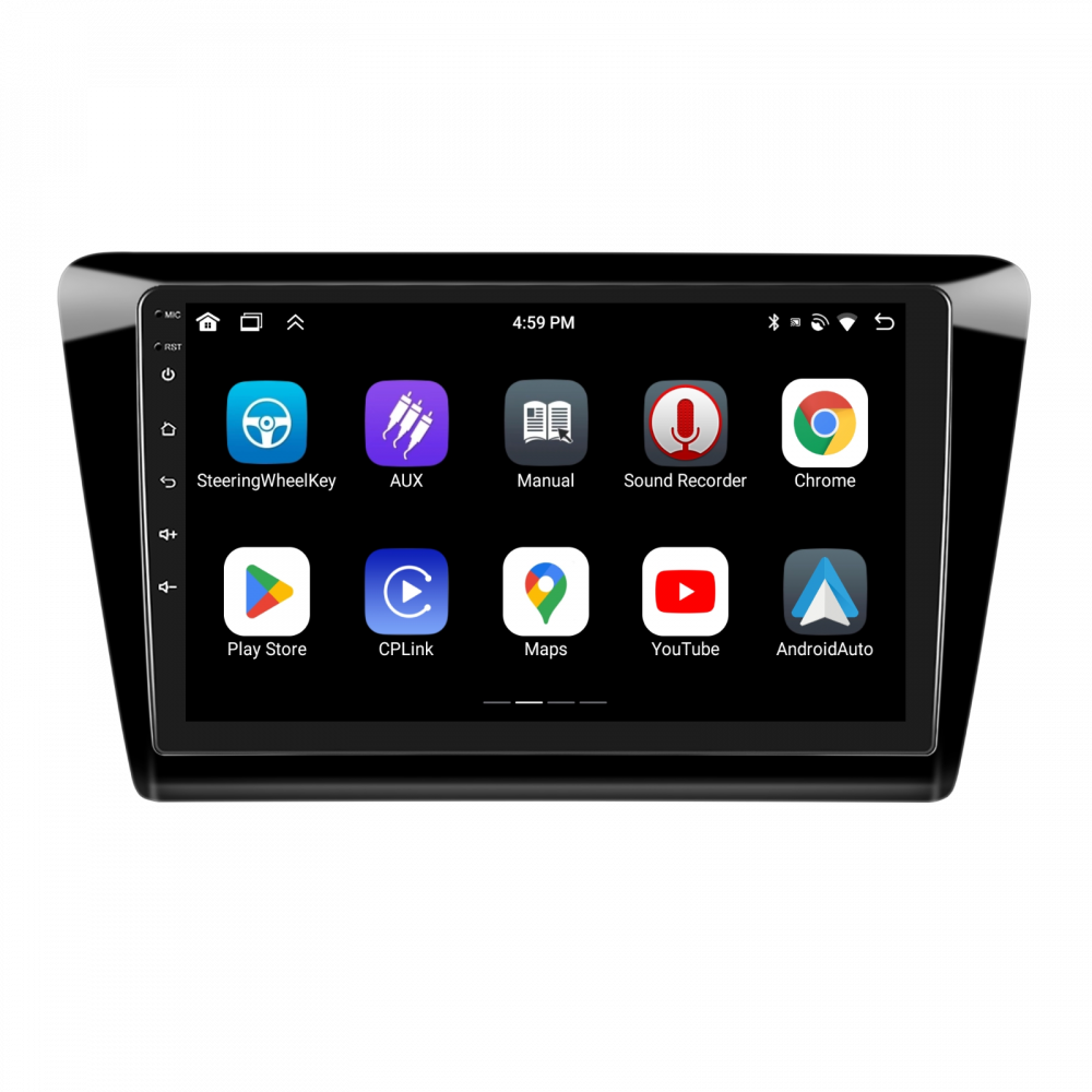 Navigatie Skoda Rapid  Seat Toldeo (2012–2019) cu Android, 4GB RAM 64GB ROM, DSP, ecran 9 Inch,Carplay si Android Auto [3]