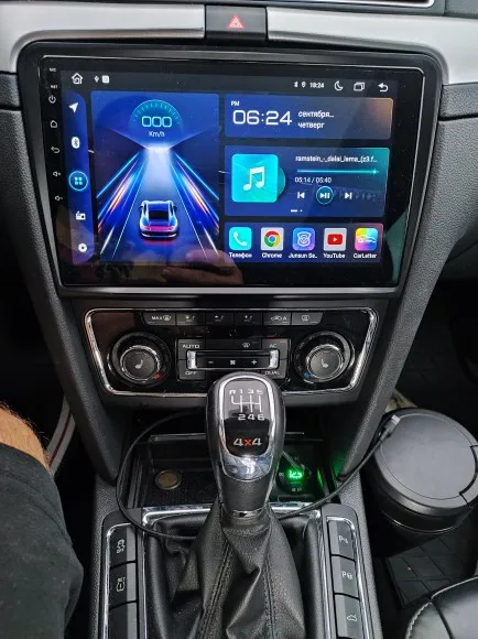 Navigatie Skoda Superb 2 (2008-2015) cu Android 12, 2GB RAM 32GB ROM ecran 10.1 Inch,Carplay si Android Auto [9]