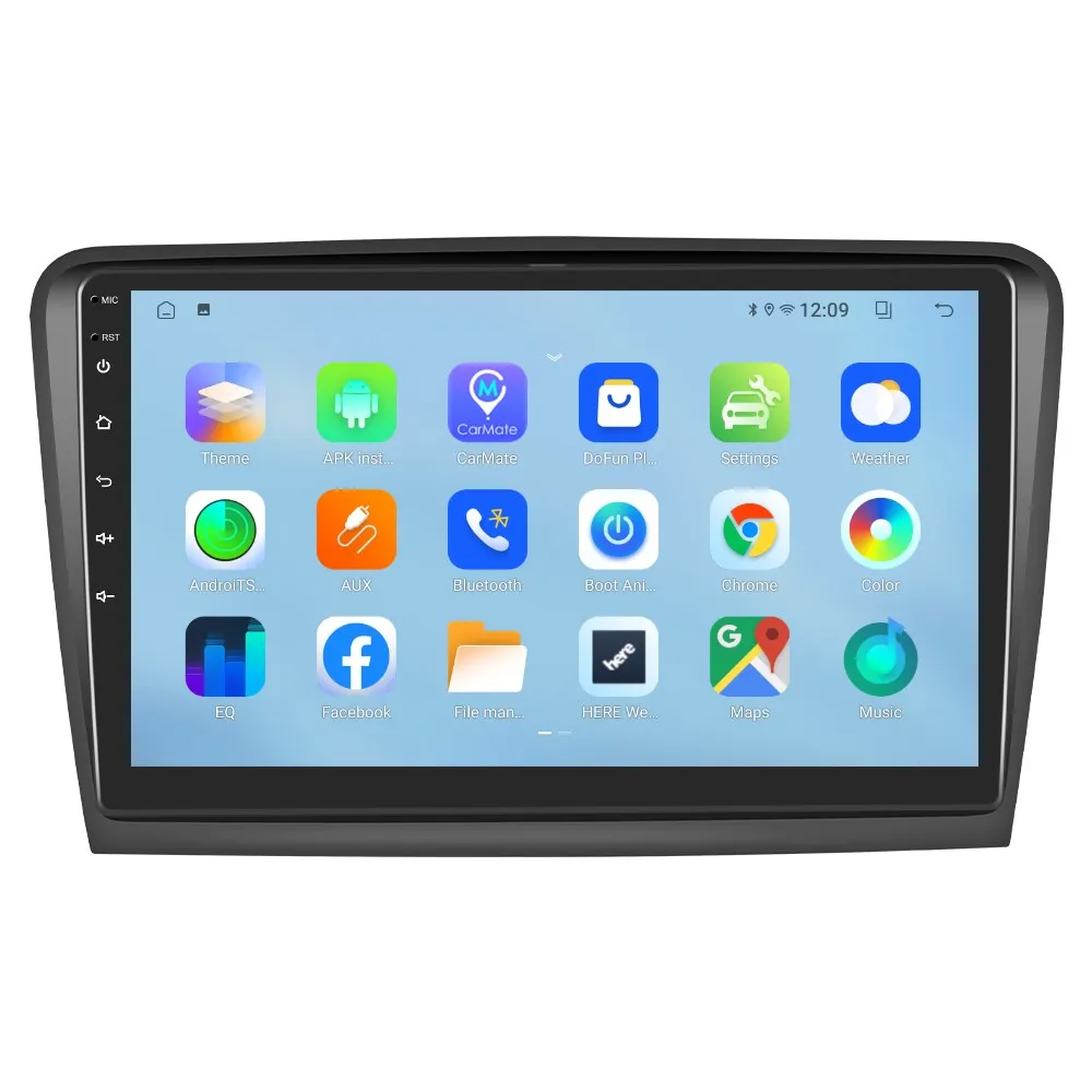 Navigatie Skoda Superb 2 (2008-2015) cu Android 12, 2GB RAM 32GB ROM ecran 10.1 Inch,Carplay si Android Auto [5]