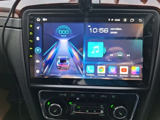 Navigatie Skoda Superb 2 (2008-2015) cu Android 12, 8GB RAM 128GB ROM, DSP, SIM 4G, ecran 10.1 Inch,Carplay si Android Auto [8]