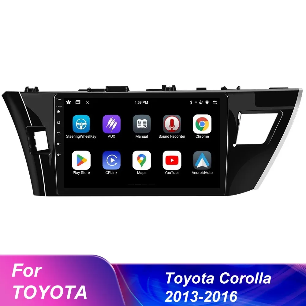 Navigatie Toyota Corolla (2013-2017) cu Android 12, 2GB RAM 32GB ROM, DSP, ecran 10.1 Inch,Carplay si Android Auto [5]