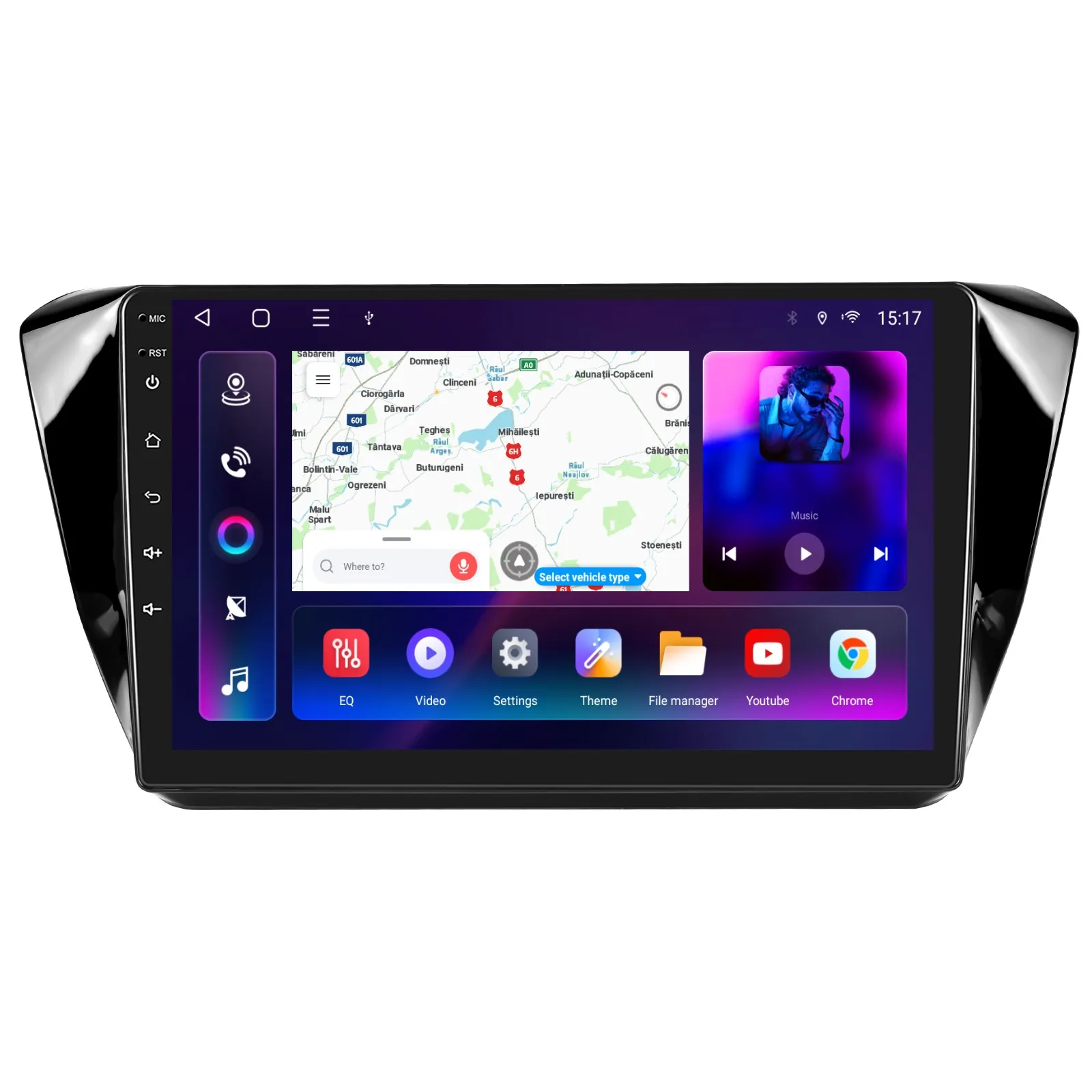 Navigatie Skoda Superb 3 (2015-2019) cu Android 13, 4GB RAM 64GB ROM, SLOT SIM 4G, ecran 10.1 Inch,Carplay si Android Auto [1]