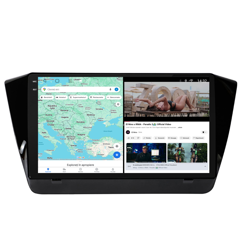 Navigație Android dedicată 2K QLED Octa-Core UIS8581A cu SIM 4G, CarPlay și Android Auto [5]