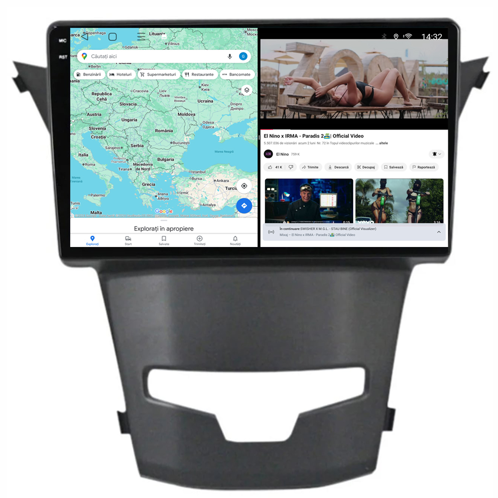 Navigație Android dedicată 2K QLED Octa-Core UIS8581A cu SIM 4G, CarPlay și Android Auto [5]