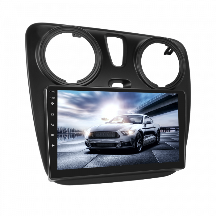 Navigatie DACIA LODGY (2012-2020), Android 12, 4GB RAM 64GB, SLOT SIM 4G, DSP, Carplay si Android auto, ecran 9 inch [4]