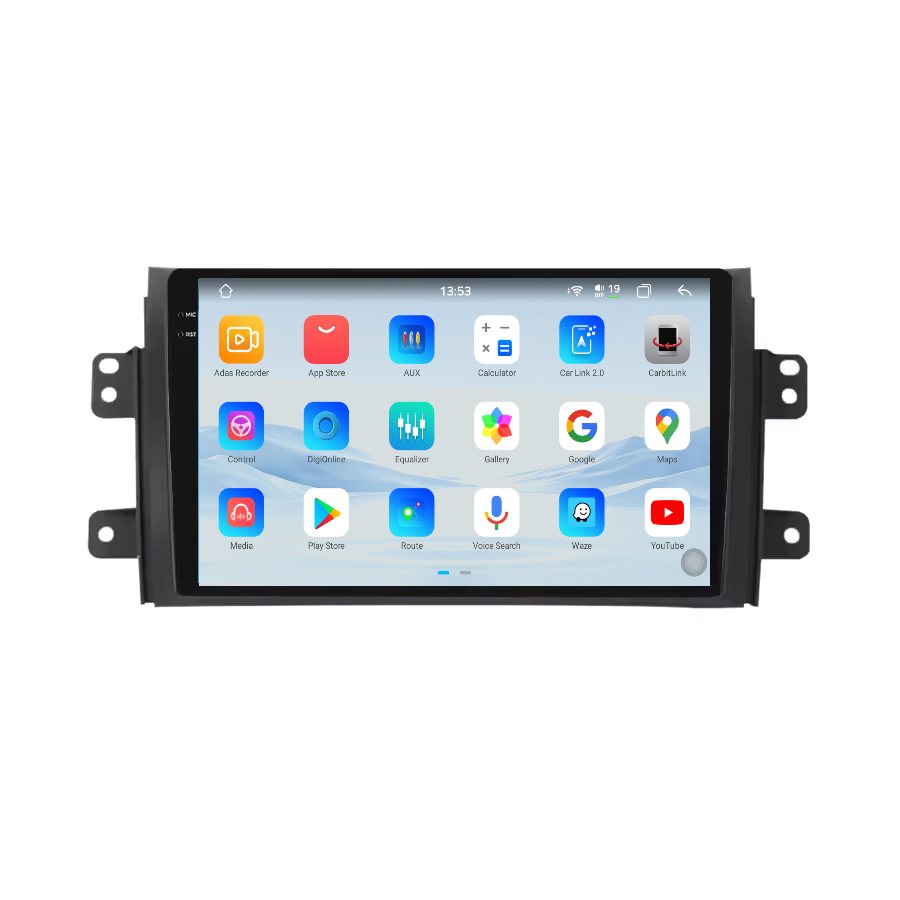 Navigatie Suzuki SX4 (2005-2014) Android 14, 12GB RAM, 256GB ROM, Ecran 9.33 inch 2K QLED [2]