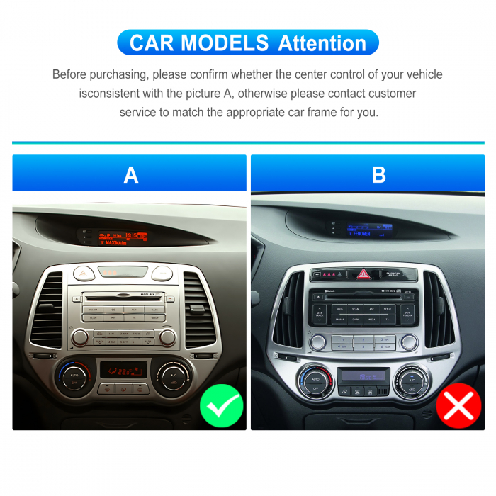 Navigatie Hyundai i20 (2008-2012), Android 12, 4GB RAM 64GB, SIM 4G. DSP, Carplay si Android auto, ecran 9 inch [5]