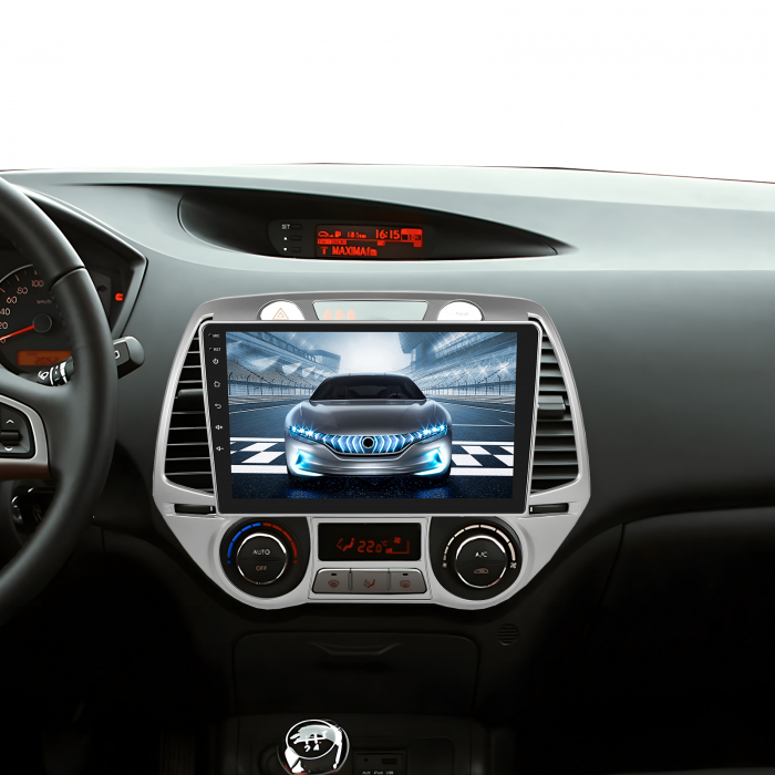 Navigatie Hyundai i20 (2008-2012), Android 12, 8GB RAM 128GB, SIM 4G. DSP, Carplay si Android auto, ecran 9 inch [8]