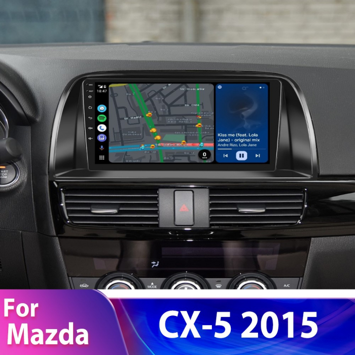 Navigatie Mazda CX-5 (2012-2015), Android 12, 2GB RAM 32GB, DSP, Carplay si Android auto, ecran 9 inch [4]