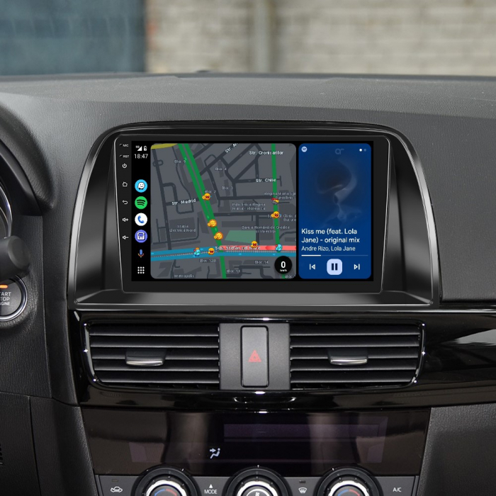 Navigatie Mazda CX-5 (2012-2015), Android 12, 4GB RAM 64GB, SIM 4G, DSP, Carplay si Android auto, ecran 9 inch [5]