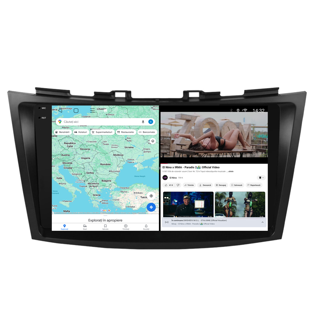 Navigație Android dedicată 2K QLED Octa-Core UIS8581A cu SIM 4G, CarPlay și Android Auto [5]