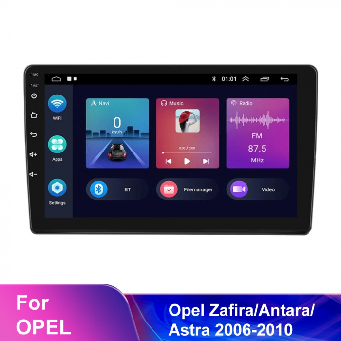 Navigatie Opel Astra,Vectra,Corsa,Zafira (2004-2014) cu Android 11, 2GB RAM 32 GB ROM ecran 9 Inch,Carplay si Android Auto [2]