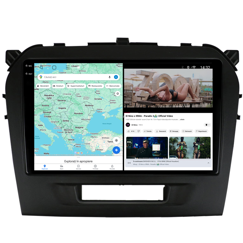Navigație Android dedicată 2K QLED Octa-Core UIS8581A cu SIM 4G, CarPlay și Android Auto [5]