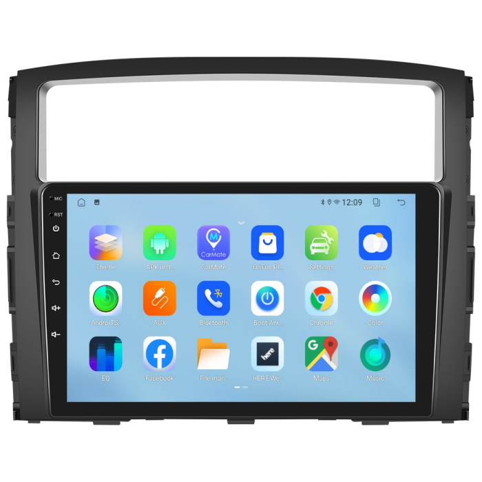 Navigatie Mitsubishi Pajero (2006-2020), Android 12, 2GB RAM 32GB, DSP, Carplay si Android auto, ecran 9 inch [2]