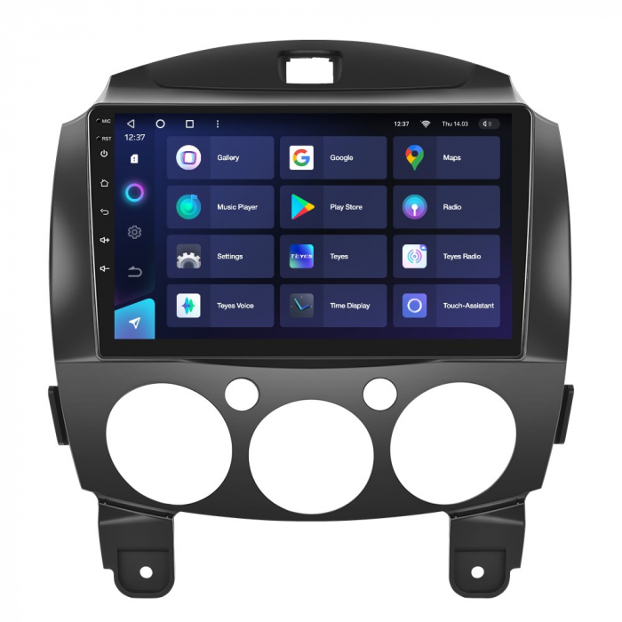 Navigatie TEYES CC3L MAZDA 2 (2007-2014), 4GB+32GB, OCTA-CORE 1.6GHZ, SIM 4G, CarPlay si Android Auto,DSP, ecran 9 inch [3]