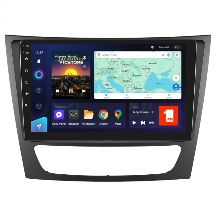 Navigatie TEYES CC3L Mercedes-Benz E-class W211/CLS-class (2005-2008), 4GB+32GB, OCTA-CORE 1.6GHZ, SIM 4G, CarPlay si Android Auto,DSP, ecran 9 inch [1]