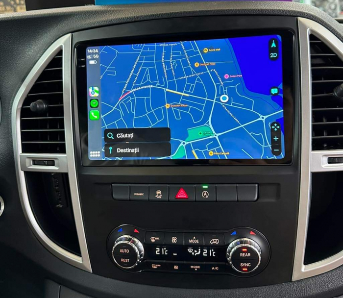 Navigatie TEYES CC3L, Mercedes-Benz Vito W447 (2014-2021), 4GB+32GB ROM, OCTA-CORE 1.6GHZ, SIM 4G, CarPlay si Android Auto,DSP, ecran 10.2 Inch [13]