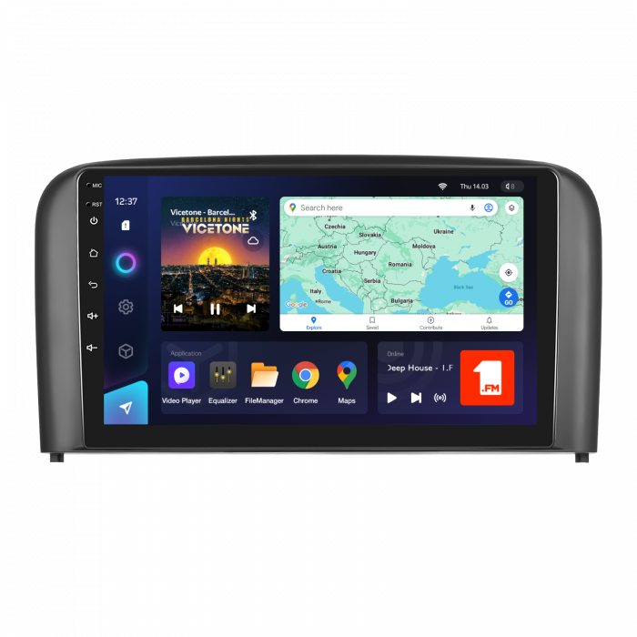 Navigatie TEYES CC3L Volvo S80 (1998-2006), 4GB+32GB, OCTA-CORE 1.6GHZ, SIM 4G, CarPlay si Android Auto,DSP, ecran 9 inch [1]