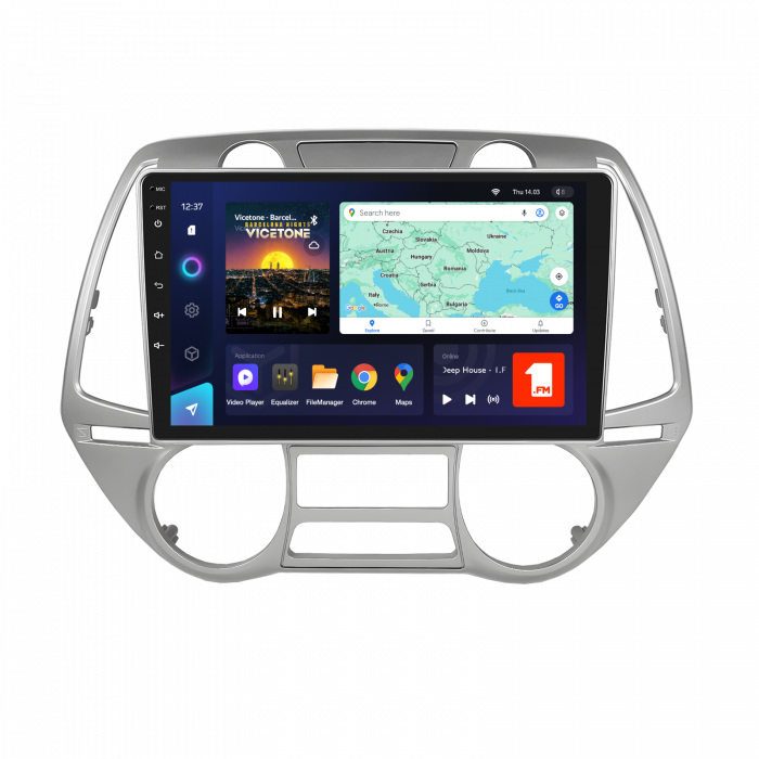 Navigatie TEYES CC3L Hyundai i20 (2008-2012), 4GB+32GB, OCTA-CORE 1.6GHZ, SIM 4G, CarPlay si Android Auto,DSP, ecran 9 inch [1]