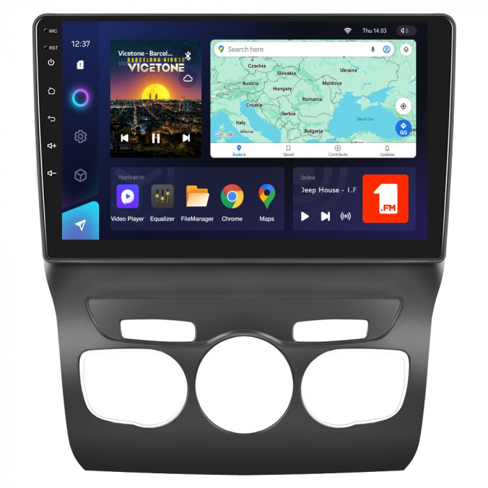 Navigatie TEYES CC3L, Citroen C4L (2013-2016), 4GB+32GB ROM, OCTA-CORE 1.6GHZ, SIM 4G, CarPlay si Android Auto,DSP, ecran 10.2 Inch [1]