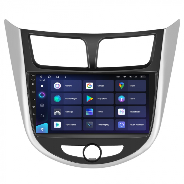 Navigatie TEYES CC3L Hyundai Accent (2010-2016), 4GB+32GB, OCTA-CORE 1.6GHZ, SIM 4G, CarPlay si Android Auto,DSP, ecran 9 inch [3]