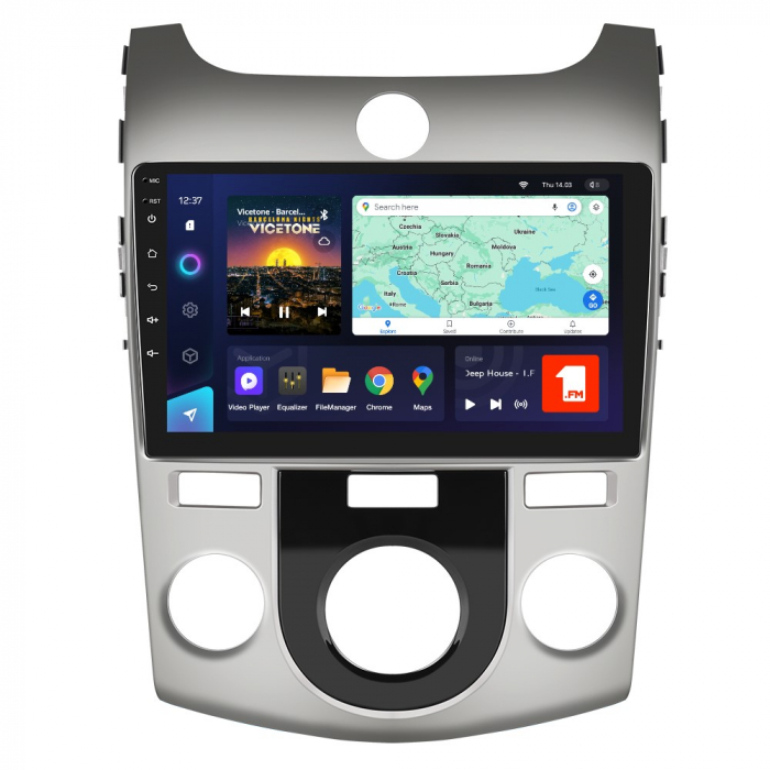 Navigatie TEYES CC3L KIA Forte Cerato (2009-2017), 4GB+32GB, OCTA-CORE 1.6GHZ, SIM 4G, CarPlay si Android Auto,DSP, ecran 9 inch [1]