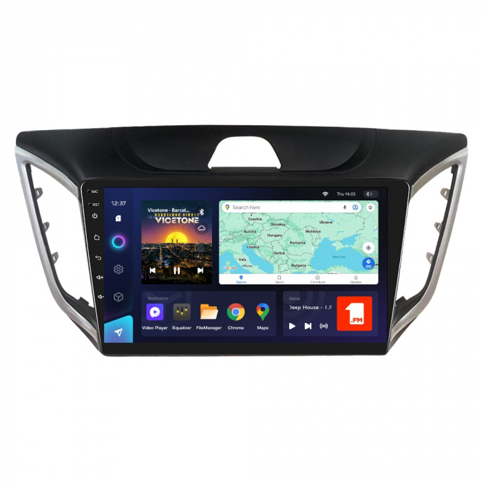 Navigatie TEYES CC3L Hyundai IX25 (2015-2018) , 4GB+32GB, OCTA-CORE 1.6GHZ, SIM 4G, CarPlay si Android Auto,DSP, ecran 10.1 inch [1]