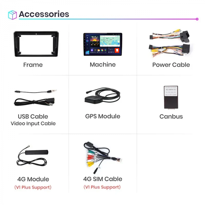 Navigatie TEYES CC3L Audi A3 (2003-2013), 4GB+32GB, OCTA-CORE 1.6GHZ, SIM 4G, CarPlay si Android Auto,DSP, ecran 9 inch [8]