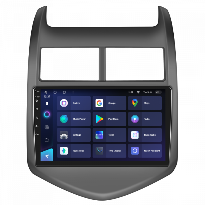 Navigatie TEYES Chevrolet Aveo (2011-2013), 4GB+32GB, OCTA-CORE 1.6GHZ, SIM 4G, CarPlay si Android Auto,DSP, ecran 9 inch [5]