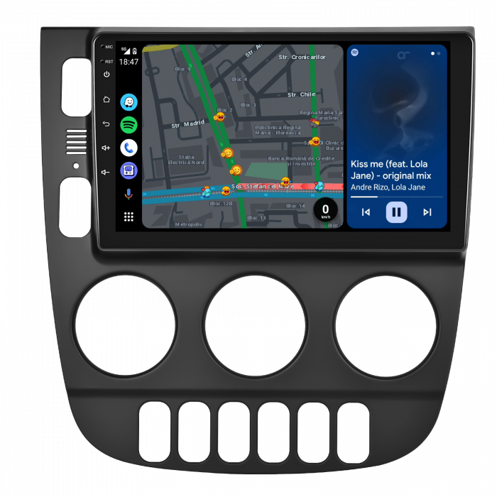 Navigatie TEYES Mercedes Benz ML W163 (1998-2005), 4GB+32GB, OCTA-CORE 1.6GHZ, SIM 4G, CarPlay si Android Auto,DSP, ecran 9 inch [6]