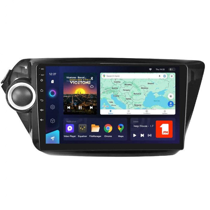 Navigatie TEYES Kia RIO (2011-2016), 4GB+32GB, OCTA-CORE 1.6GHZ, SIM 4G, CarPlay si Android Auto,DSP, ecran 9 inch [1]