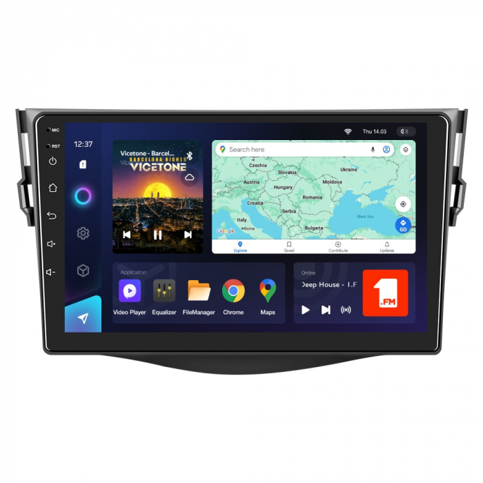 Navigatie TEYES Toyota RAV 4 (2007-2011), 4GB+32GB, OCTA-CORE 1.6GHZ, SIM 4G, CarPlay si Android Auto,DSP, ecran 9 inch [1]
