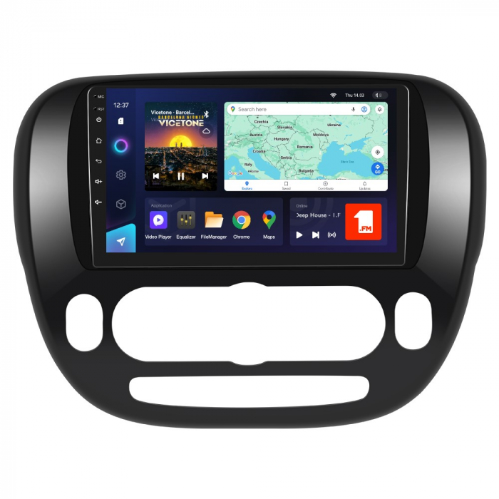 Navigatie TEYES KIA Soul Low End 2014, 4GB+32GB, OCTA-CORE 1.6GHZ, SIM 4G, CarPlay si Android Auto,DSP, ecran 9 inch [1]