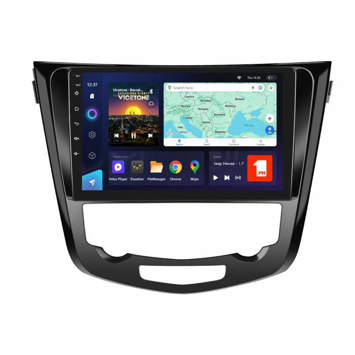 Navigatie TEYES NISSAN X-TRAIL (2013-2017), 4GB+32GB, OCTA-CORE 1.6GHZ, SIM 4G, CarPlay si Android Auto,DSP ecran 10.1 inch [1]